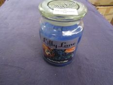 5x Lily Lane - Blueberry Muffin Scented Candles 18oz Jar - Unused & Boxed.
