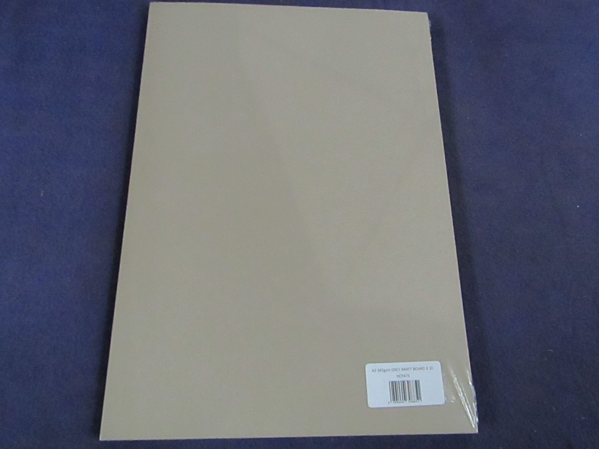 6x Kraft Board - Grey A3 945gsm ( 10 Per Pack ) - Unused & Packaged.