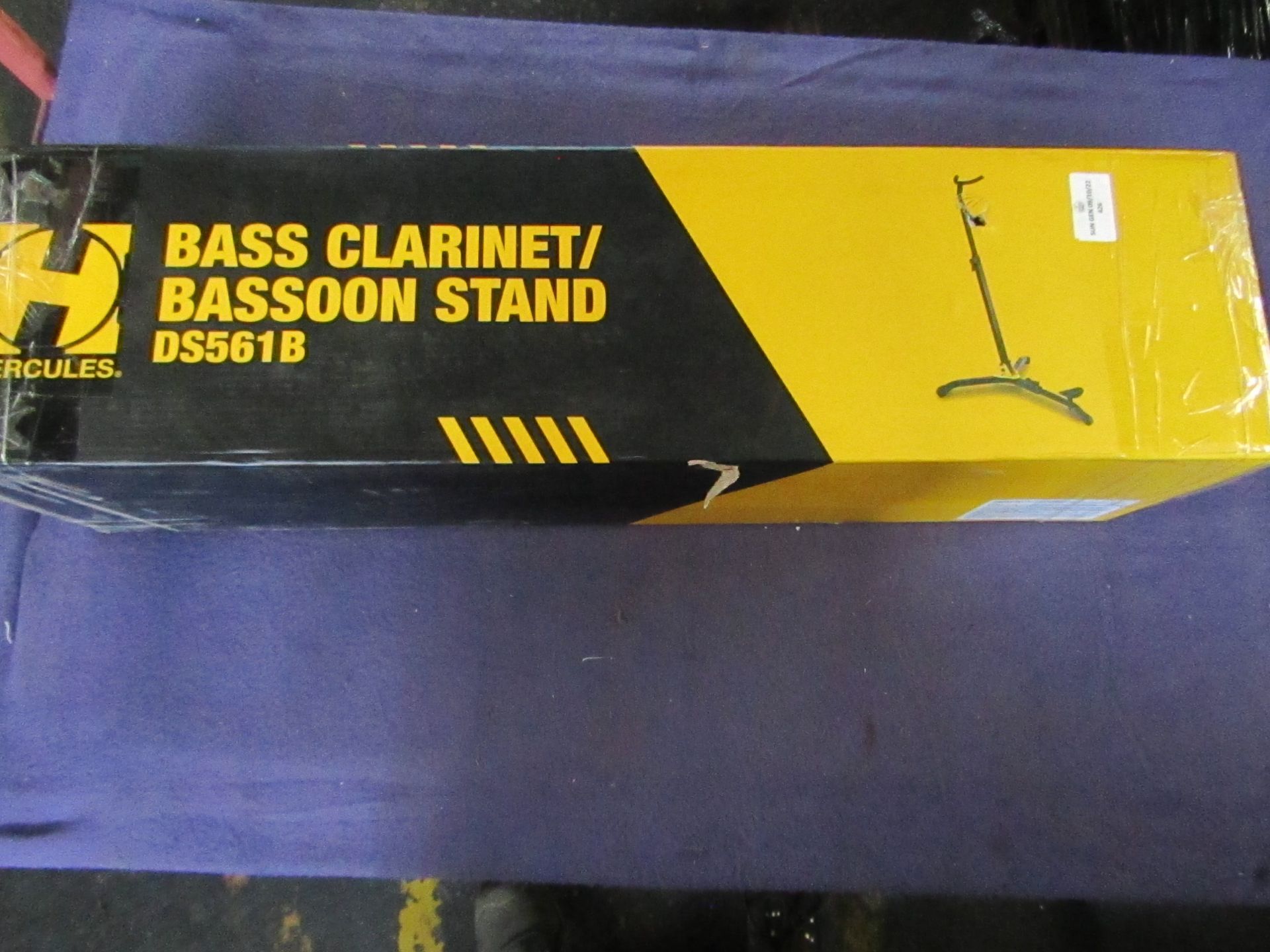 Hercules - Bass Clarinet Bassoon Stand - New & Boxed.