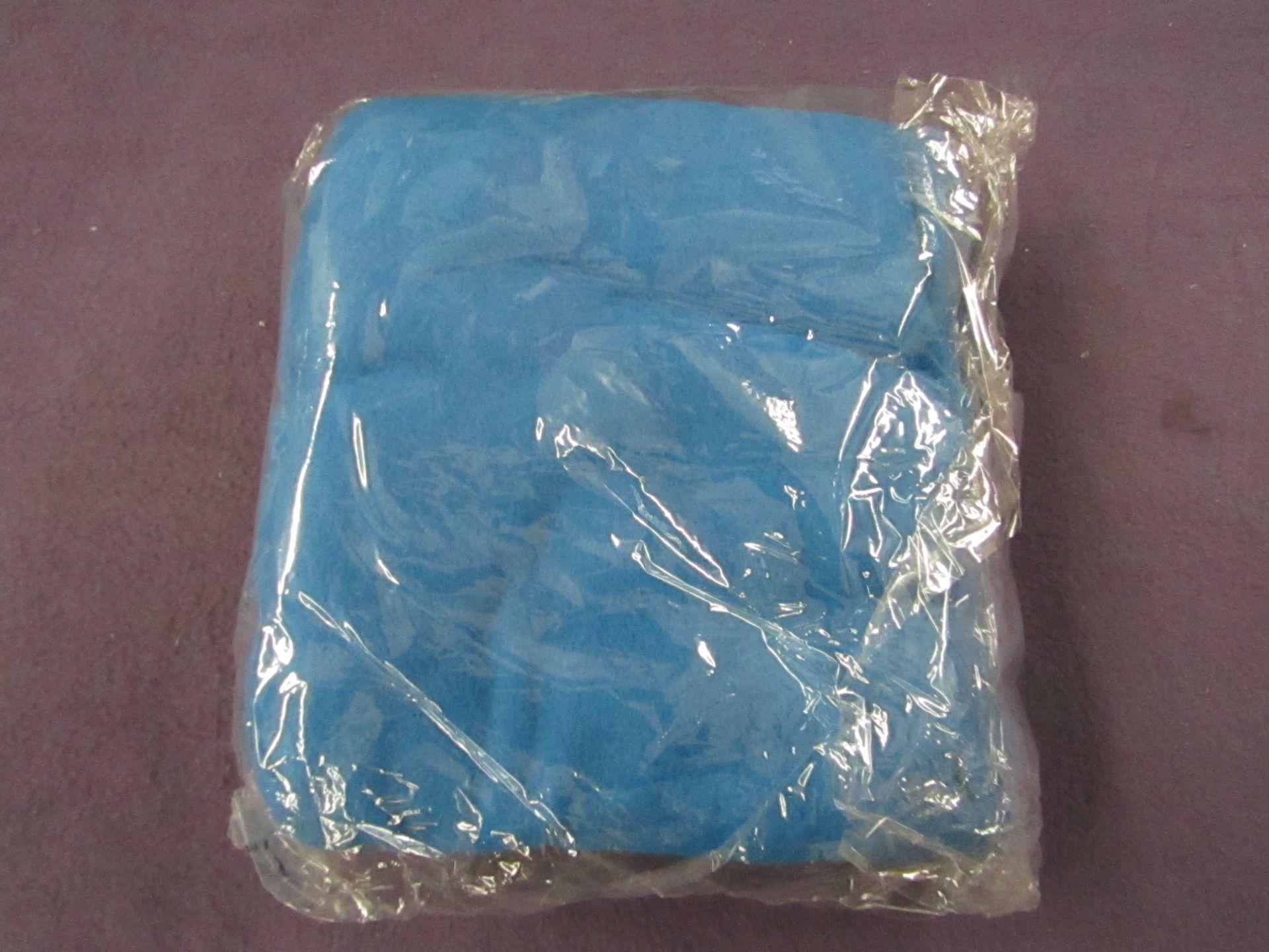 2x Unbranded - Blue Fleece Blankets - Unused & Packaged.