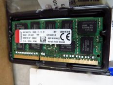 Kingston 8GB PC3L ram, unchecked