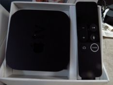 Apple TV 4K 32GB box, Unchekced but comes with power lead, remote control and original box