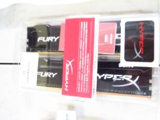 Hyperx Fury 16GB memory kit, unchecked as would need installing, comes in original packaging