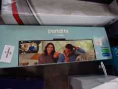 Portal TV, boxed nad unchecked as would need setting up