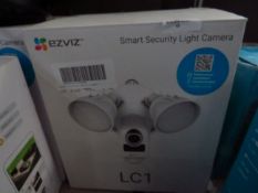 Ezviz LC1 Smart Security Camera Light, unchecked and boxed but looks in very good condition