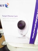 BT Smart Home camera, uncehdked and boxed