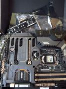 the Ultimate force Z170 Mark 1 Sabertooth mother board, unchecked as would need to be installed,