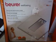 Beurer TPS160 personal bathroom scales, grade B , boxed