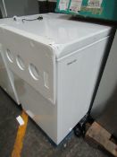 Hisense Chest freezer, has a dent on the lid but fully working