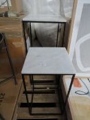 Moot Group Native Home Display Tables Marble RRP Â£87.00 - This item looks to be in good condition
