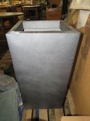 Large Metal Planter - Decent Condition, May have a few minor dents.