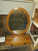 Cotswold Company Winchcombe Oiled Oak Vanity Mirror RRP Â£145.00 (PLT COT-APM-A-3133) - This item