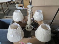 Cox & Cox Four Arm Chandelier RRP Â£195.00 (PLT COX-APG-A-190) - This item looks to be in good