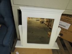 Cotswold Company Chantilly Warm White Dressing Table Mirror RRP Â£95.00 - This item looks to be in