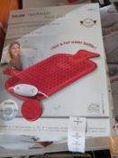 2x Beurer - HK44 Cosy Heated Pad ( Looks Like Hot Water Bottle ) - Item Is Grade B, But Unchecked By