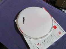 Evans - UV2 12" Tom Batter Drum Head ( Coated 7mm ) - Good Condition & Boxed.