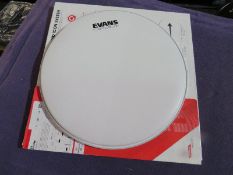 Evans - G1 Coated 13" Tom Batter Drum Head ( Coated 10mm ) - Good Condition & Boxed.