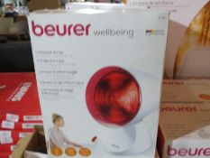 Beurer - IL35 Infrared Heat Lamp - Item Is Grade B, But Unchecked By Us & Boxed.