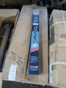 2x mixed Blue Col windscreen wipers, all new, you may have all the same or different sizes but all