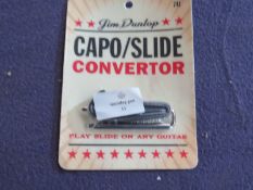 Jim Dunlop - Capo/Slide Convertor ( For Guitar ) - New & Packaged.
