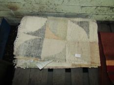 Â LA REDOUTE UNIDENTIFIED RUG NATURAL WEAVE JUTE, MULTI COLOURÂ  - The items in this lot are thought