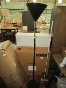 Heals Benjamin Uplighter Floor Lamp Black RRP Â£269.00 - This item looks to be in good condition and