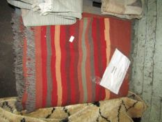 Oka Red Rug 310 x 250cm RRP Â£300 - The items in this lot are thought to be in good condition but