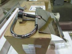 Cosmic - Chrome Toilet Paper Holder - Good Condition & Boxed.