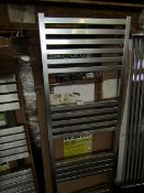 Carisa - Fame Ladder Radiator Polished Steel - 1460x500mm - Item Needs A Clean Due to Storage,