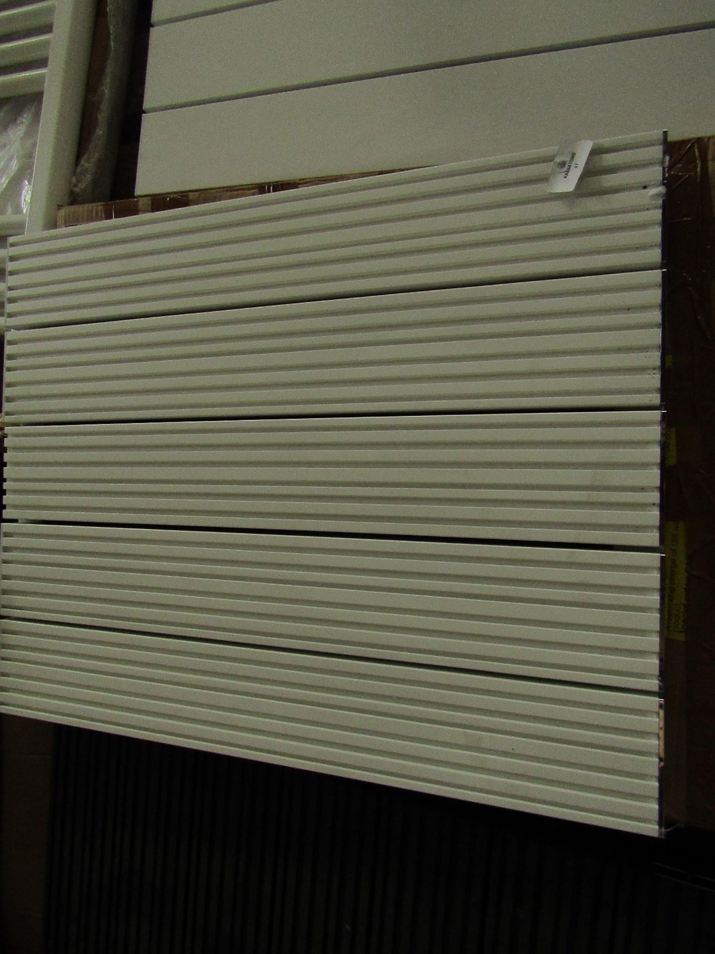 Carisa - Nemo Monza Double White Radiator - 470x600mm - Look To Be In Good Condition, Viewing