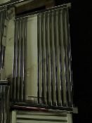 Warm Base - Loco Horizontal Ladder Towel Rail Chrome - 9000x600mm - Looks To Be In Good Condition,