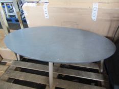 Moot Group Hudson Living Bergen Scandi Oval Coffee Table RRP Â£130.00 - This item looks to be in