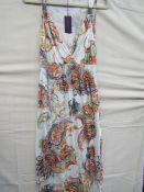 Lascana Long Floral Dress Size 40 Looks New With Tags