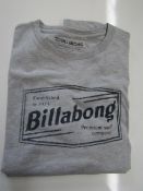 Billabong T/Shirt Grey Aged 10yrs New & Packaged