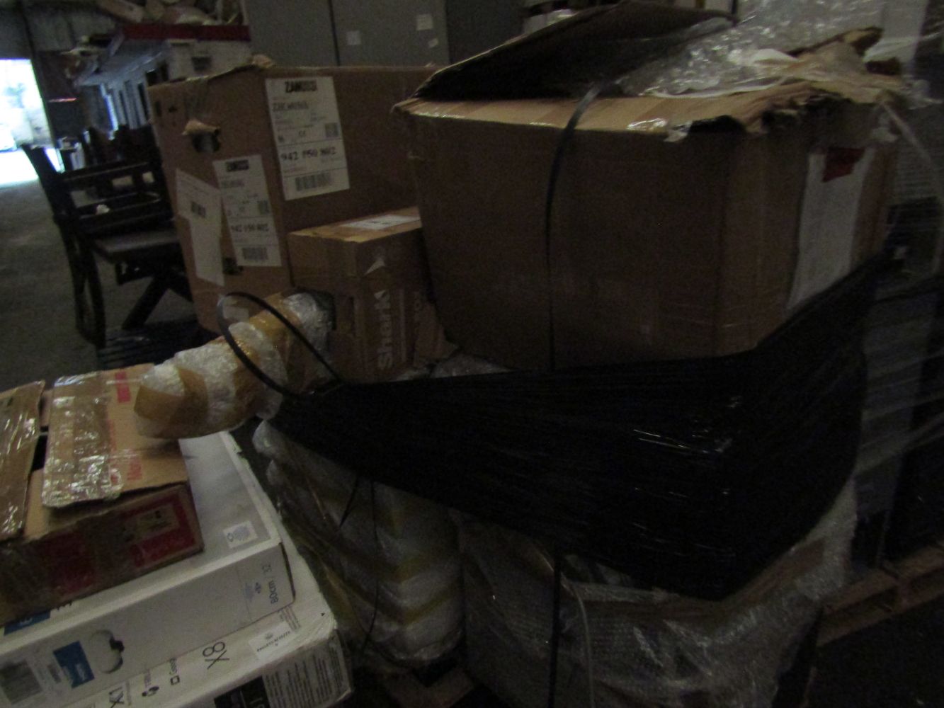 Pallets of Smashed TV's, Overstock and Electrical returns items