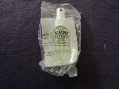 5x Simply Leather - Suede Protector Spray - Approx 25ml - Unused.