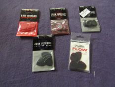 10x Dunlop - Set of 6 Guitar Picks - ( Picked At Random From Our Assorted Selection ) - Unused &