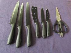 Unbranded - 7-Piece Kitchen Knife Set - New & Boxed.