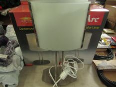 2x Lloytron Lighting - Arc Contemporary Table Lamp - Looks Unused & Boxed.