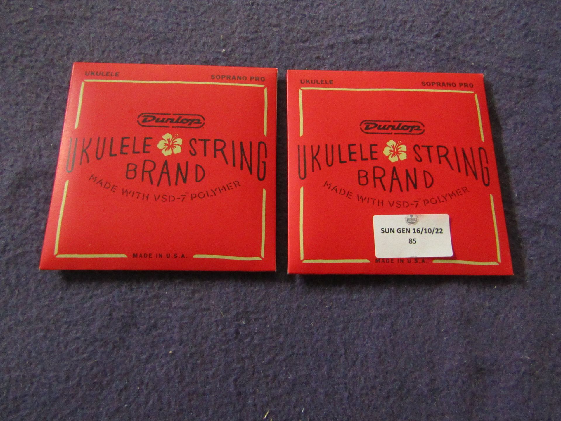 2x Dunlop - Soprano Pro Ukulele String ( DUQ301 ) - Unchecked & Packaged.
