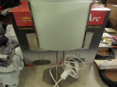 2x Lloytron Lighting - Arc Contemporary Table Lamp - Looks Unused & Boxed.