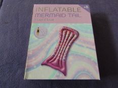 Mermaid Tail - Inflatable Float - Unused & Boxed.