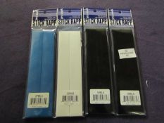4x Pro-Mark - Stick Rapp Pre-Cut Tape For 4 Drumsticks - New & Packaged.