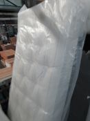 Carpetright NESTLEDOWN ETON Bed Mattress single mattress - , unused but is dirty where the plastic
