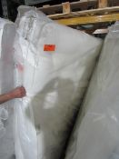 Staple bespoke Pure Serenity medium Pillow top mattress, 180cmx200cm, unused but may have dirty
