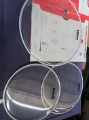 Evans - G1 Clear Standard Pack Set of 3 Tom Drum Skins ( 12", 13", 16" ) - Good Condition & Boxed.