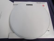 Evans - 14" G1 Coated Tom Batter - Good Condition & Boxed.