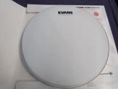 Evans - 13" G1 Coated Tom Batter - Good Condition & Boxed.