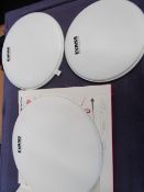 Evans - G2 Clear Fusion Pack Set of 3 Tom Drum Skins ( 10", 12", 14" ) - Good Condition & Boxed.