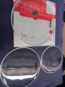 Evans - G2 Clear Fusion Pack Set of 3 Tom Drum Skins ( 10", 12", 14" ) - Good Condition & Boxed.